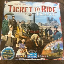 Ticket To Ride France & Old West Expansion