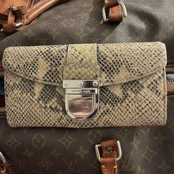 Michael Kors Snake Skin Wallet