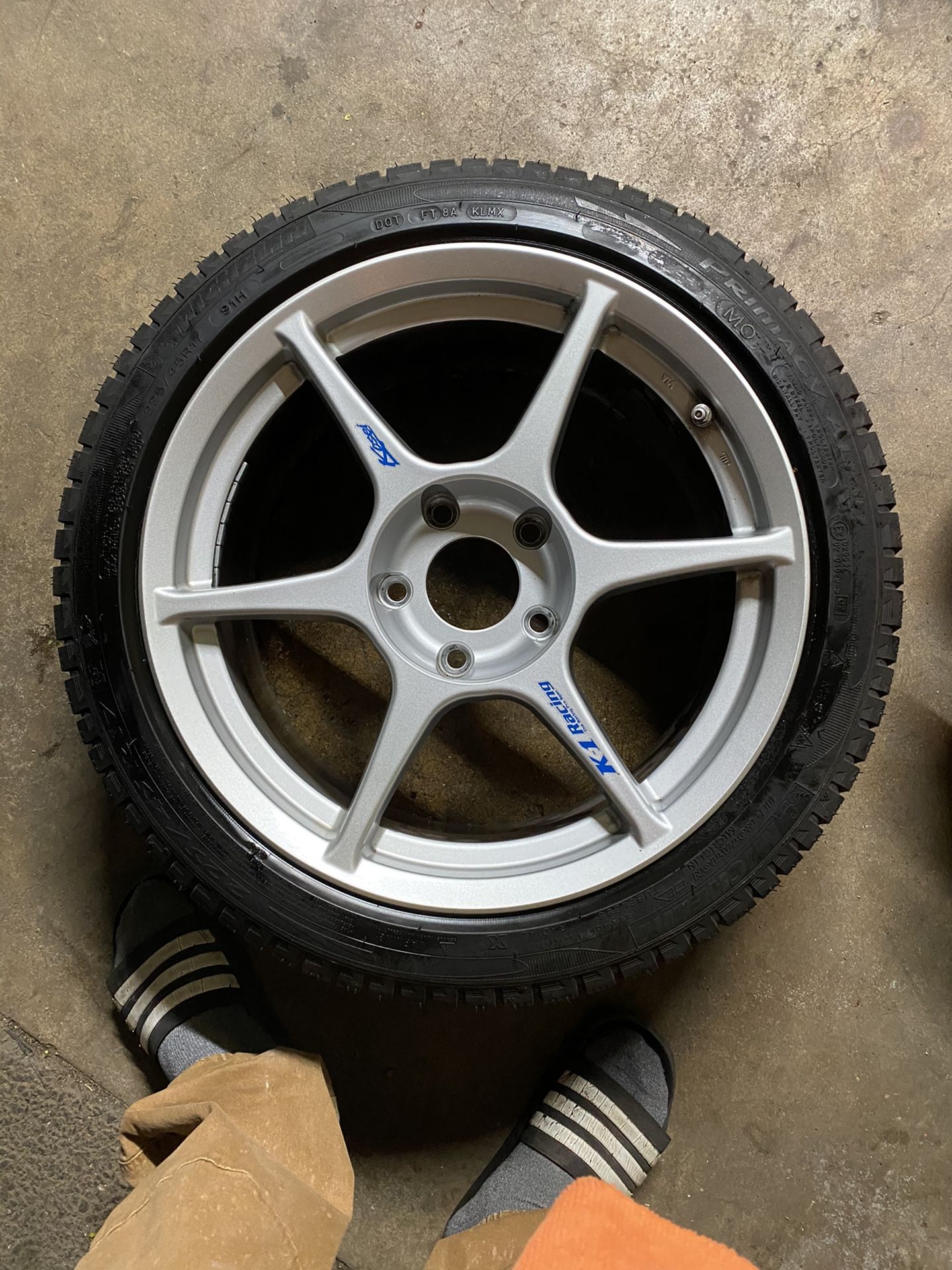 Kosei K1 5x120 17x8.5 +40 225/45/17