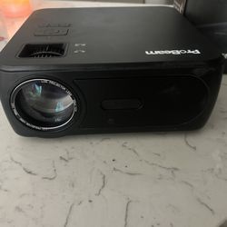 Projector With Screen.