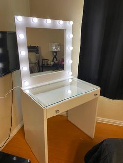 Vanity desk 1 drawer