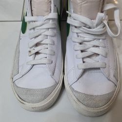 Nike Blazer Mid 77 Vintage White Pine Green Men's Size 9.5Custom BQ6806-115