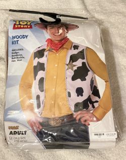 Toy Story Woody Five Pc Set Adult 