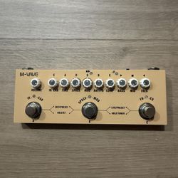 Rechargable Multi Effect Pedal
