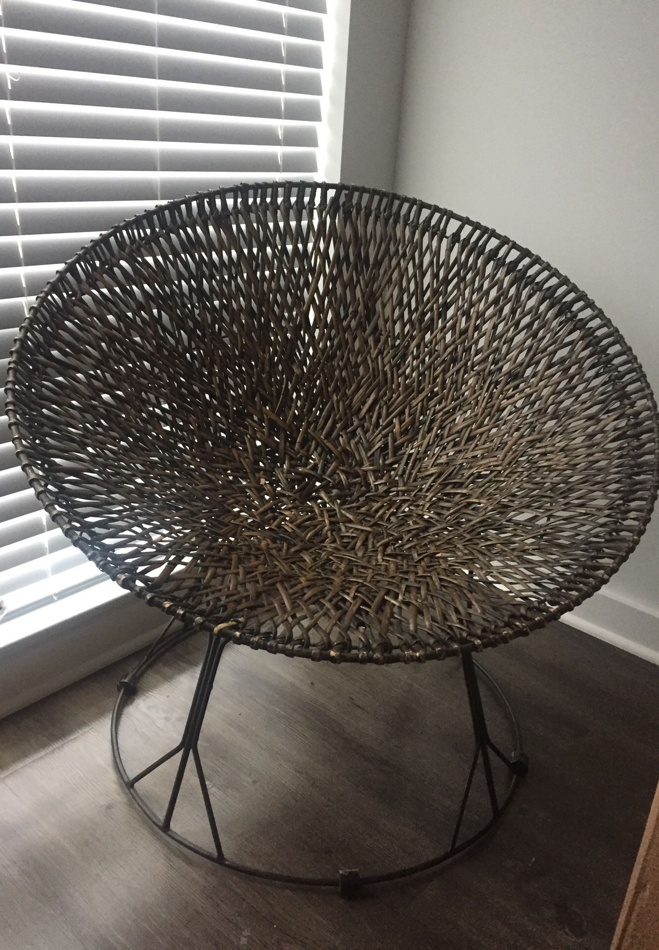 Pier 1 Imports rattan lounge chair