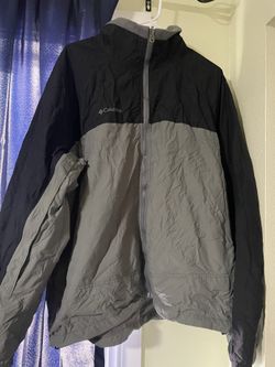 Black And Gray Vintage Columbia Jacket
