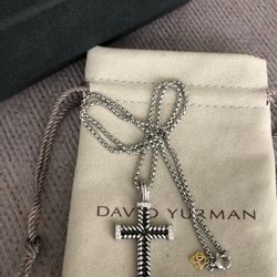 David Yurman Cross Necklace