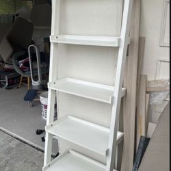 Crate and Barrel Latter Shelving Unit