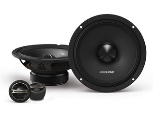 Alpine DM-65C-G 6.5" Component 2-Way Speaker Set, Pair