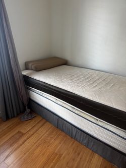 Free twin bed mattresses. 2. And one spring box.