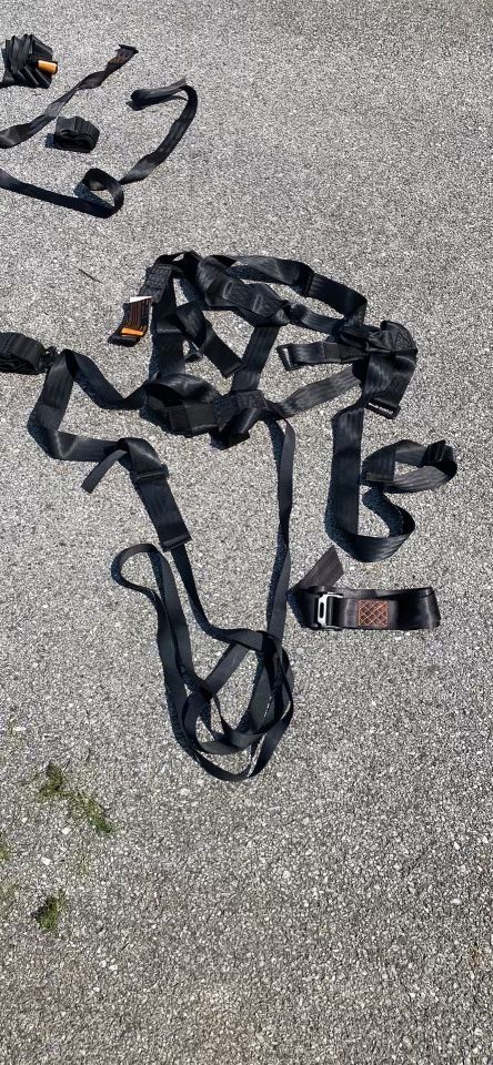 Two Complete Tree Stand Safety Harness Systems