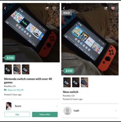 Nintendo switch scam do not buy from these people