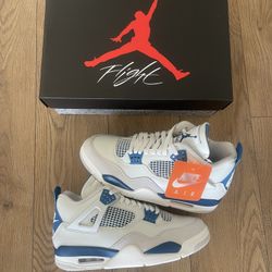 Military Blue Jordan 4s