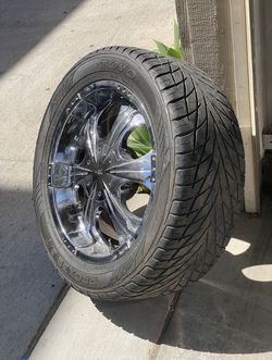 4 Chevrolet Tires w Rims