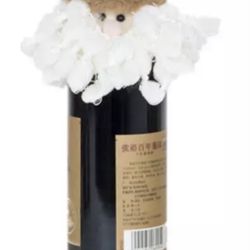 Wine Bottle Covers, Santa Claus or Snowmen Christmas gift/ Hostess gift or decr