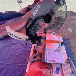 12” Ridgid Saw