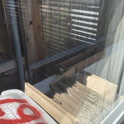 Bunch of moving boxes