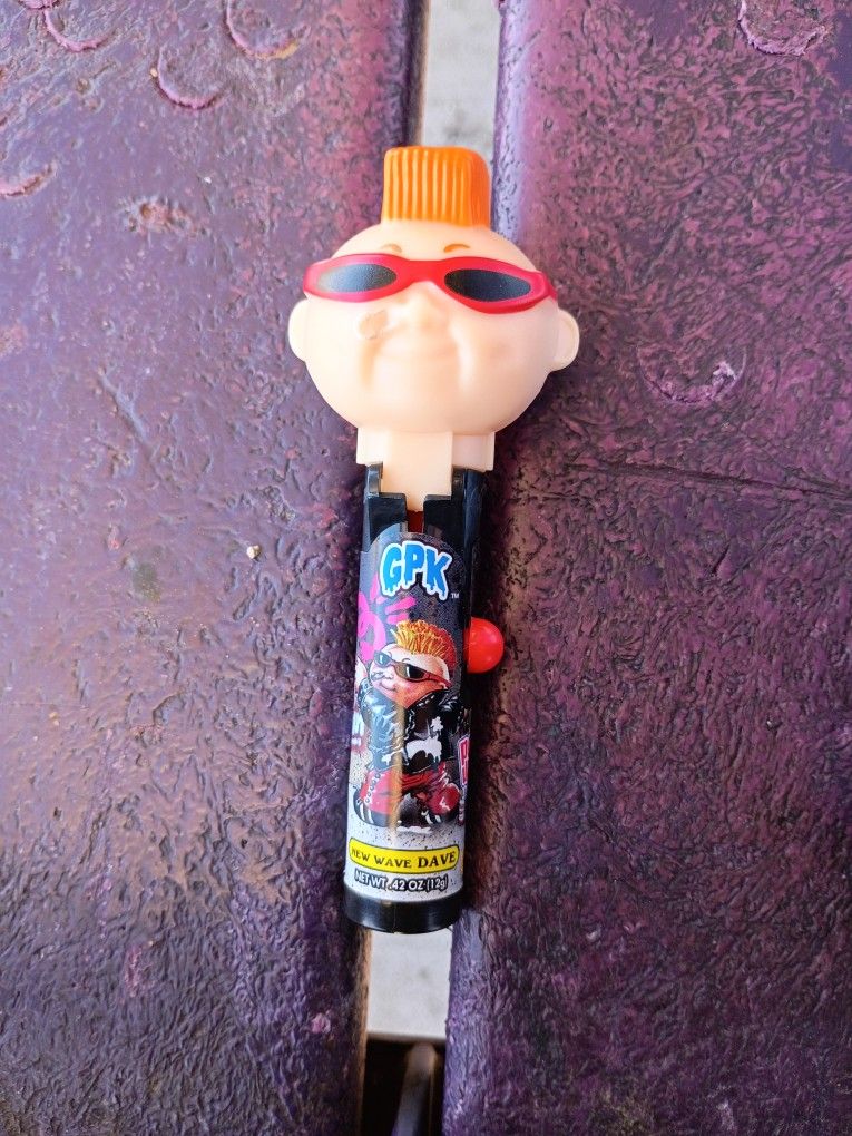 PopUps! Garbage Pail Kids "Adam bomb" Lollipop Holder/Saver
