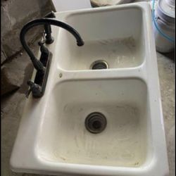 Cast Iron Kitchen Sink 