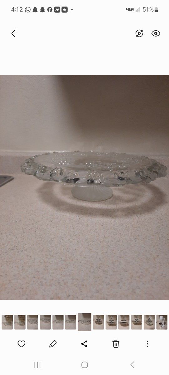 Cake Stands and more $10/piece.