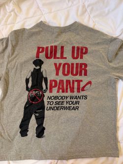 Scallywag - Gray Shirt with Lettering