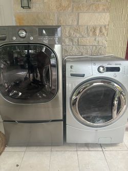Washer and Dryer.