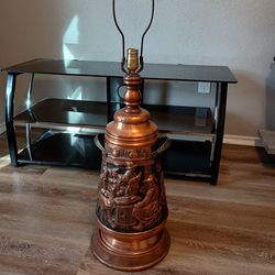 Antique Copper Lamp.
