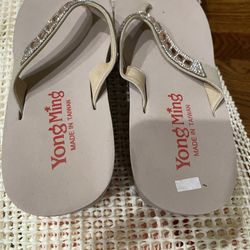2” Platform Sandals, Size 6.5