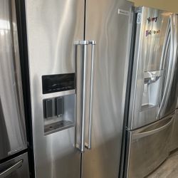 Kitchen Aid Side By Side Refrigerator
