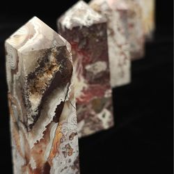 High Quality Crazy Lace Agate Tower.