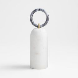 White Marble Modern Sculpture Figurine Doorstop