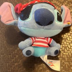 Disney Stitch Pirate Plush 