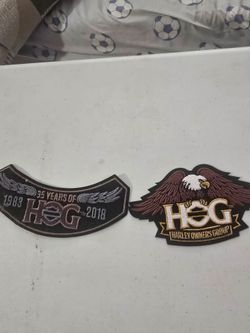 Harley-David son H.O.G 35th anniversary patch 1983/2018