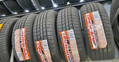 195/70-14 vendo set de llantas nueva con 50.000 millas de garantía