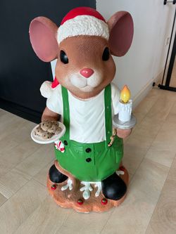 Large Christmas Mouse