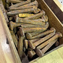 Vintage Railroad Spikes Lot