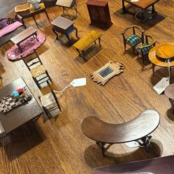 Vintage Dollhouse Furniture