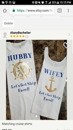 Personalized cruise shirts!