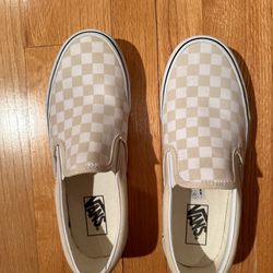 Vans Classic Slip On Checkerboard Shoes