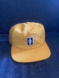 NEW Girl Skateboards OG Logo Corduroy Hat SnapBack 