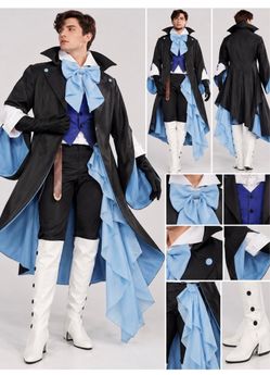 NWT Vanitas Cosplay, The Case of Vanitas Halloween Costume Size: XXL
