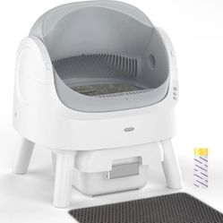 Used Autoscooper 11 Self Cleaning Cat Litter Box, Automatic Cat Litter Box for Multip