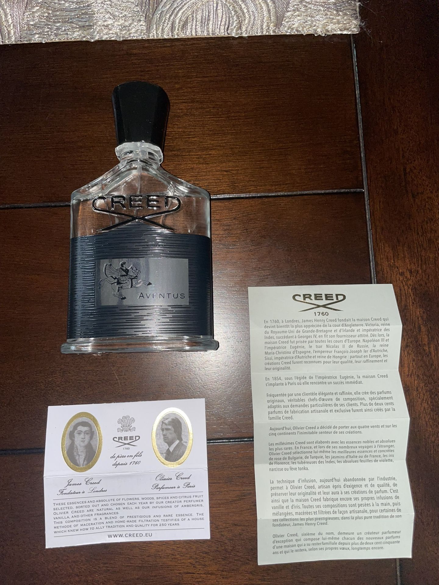 CREED AVENTUS MENS PERFUME COLOGNE BRAND NEW BUT DAMAGED BOX