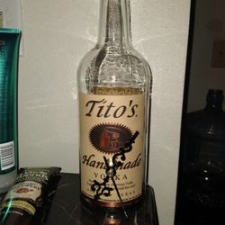 Tito's Vodka Clock