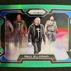 Paul Ellering 2024 Panini Prizm WWE #95 GREEN PRIZM! 