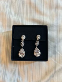 Wedding day clip on earrings (or any other special occasion)