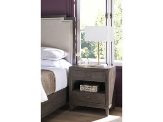 Montclair Cocoa Two Drawers Nightstand