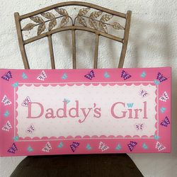Decor frame for daddys girl