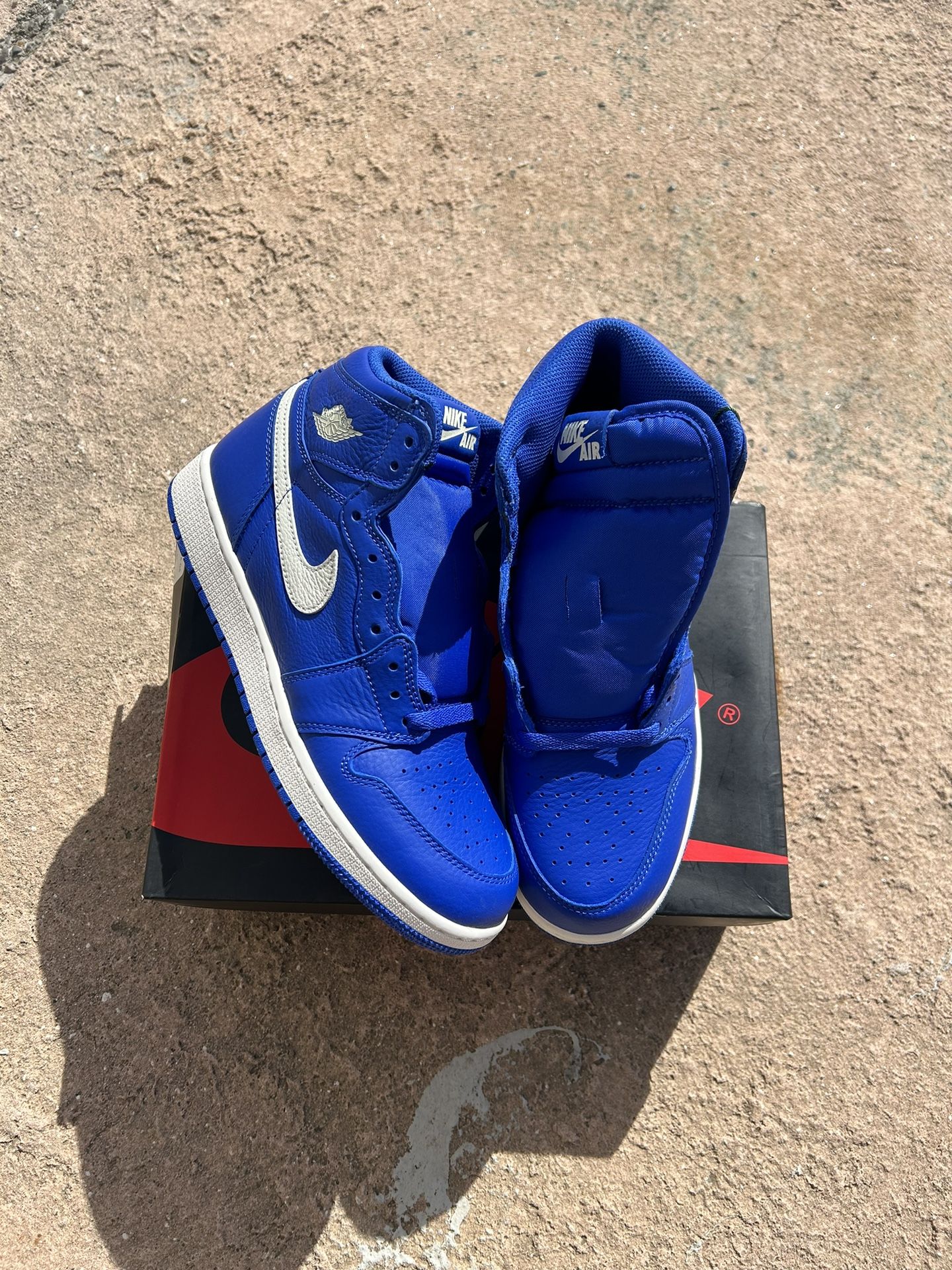 Royal Jordan 1s Size 7y