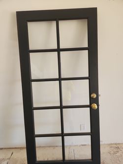 Wood dor 35 3/4 × 79 3/4
